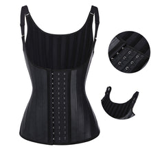 Load image into Gallery viewer, Waist Trainer Latex Body Shaper Vest  25 Steel Bone