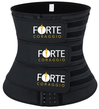 Load image into Gallery viewer, 7 Steel Bone 3 Strap Latex Waist Trainer Belt Shaper