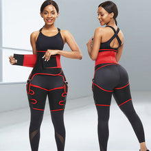 Load image into Gallery viewer, Three Functions in One Piece, Butt Lifter Waist And Thigh Trainer Workout Waist Trainer
