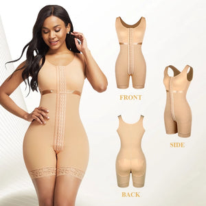 Faja Colombiana Body Shaper Plus Size Shapewear Tummy Control